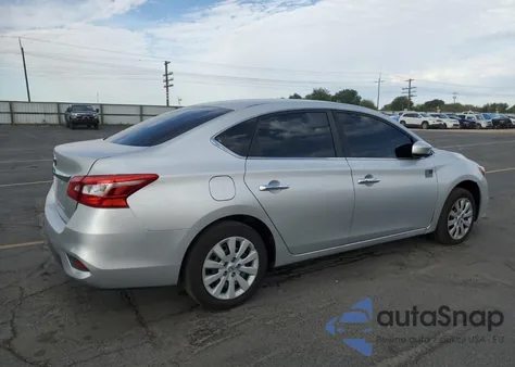 2016 Nissan Sentra S из США, поврежденный, VIN 3N1AB7AP1GY276192